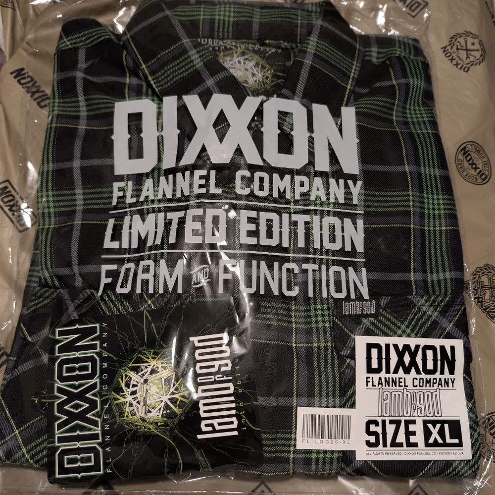 Dixxon Lamb Of God Flannel Men's Size XL